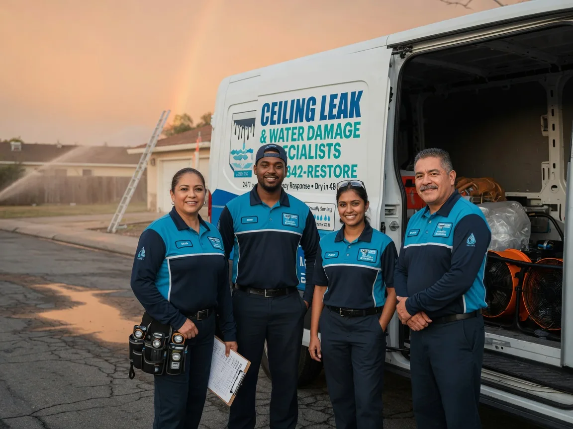 Ceiling Leak Cleanup company in Cherry Creek, NY